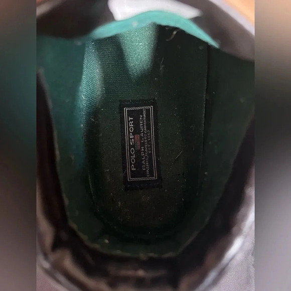 VNTG Polo Sport Ralph Lauren Women’s Leather Zip Duck Ankle Boot Size 5 - Picture 8 of 8